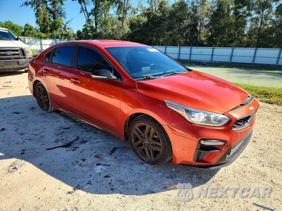 Czwarte zdjęcie samochodu z boku: 2020 KIA FORTE GT LINE VIN:3KPF34AD7LE168644 - miniatura