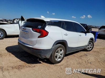 Trzecie zdjęcie samochodu z tyłu: 2018 GMC TERRAIN SLE VIN:3GKALMEV5JL152615 - miniatura