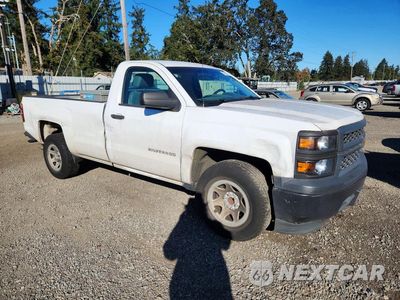Czwarte zdjęcie samochodu z boku: 2014 CHEVROLET SILVERADO C1500 VIN:1GCNCPEH6EZ133000 - miniatura