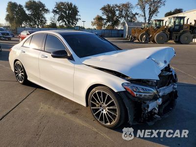 Czwarte zdjęcie samochodu z boku: 2020 MERCEDES-BENZ C 300 VIN:W1KWF8DB6LR595199 - miniatura
