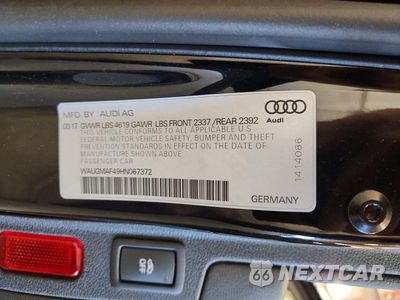 Zdjęcie 12 z 12 samochodu: 2017 AUDI A4 ULTRA PREMIUM VIN:WAUGMAF49HN067372 - miniatura