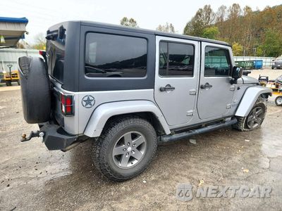 Trzecie zdjęcie samochodu z tyłu: 2015 JEEP WRANGLER UNLIMITED SPORT VIN:1C4BJWDG1FL612649 - miniatura