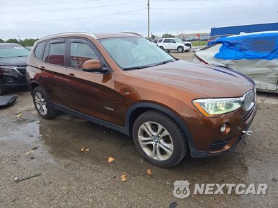 Czwarte zdjęcie samochodu z boku: 2017 BMW X3 XDRIVE35I VIN:5UXWX7C31H0U43403 - miniatura