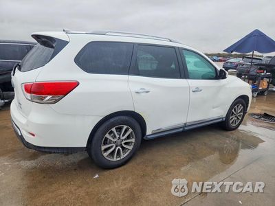Trzecie zdjęcie samochodu z tyłu: 2014 NISSAN PATHFINDER SL VIN:5N1AR2MM0EC621369 - miniatura