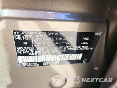 Zdjęcie 13 z 13 samochodu: 2015 TOYOTA RAV4 XLE VIN:JTMRFREV0FD157527 - miniatura