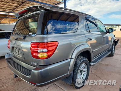 Trzecie zdjęcie samochodu z tyłu: 2003 TOYOTA SEQUOIA LIMITED VIN:5TDZT38A73S169981 - miniatura