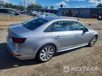 Trzecie zdjęcie samochodu z tyłu: 2018 AUDI A4 PREMIUM VIN:WAUDNAF41JN004384 - miniatura