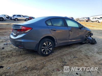 Trzecie zdjęcie samochodu z tyłu: 2014 HONDA CIVIC VIN:19XFB2F85EE065261 - miniatura