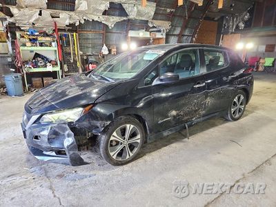 2019 NISSAN LEAF SV 1N4AZ1CP9KC314519 - główne zdjęcie licytacji z USA - miniatura