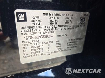 Zdjęcie 13 z 13 samochodu: 2016 CADILLAC ESCALADE ESV LUXURY VIN:1GYS4HKJ9GR395362 - miniatura