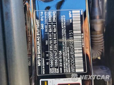 Zdjęcie 13 z 13 samochodu: 2016 MERCEDES-BENZ GLC 300 VIN:WDC0G4JB6GF058151 - miniatura
