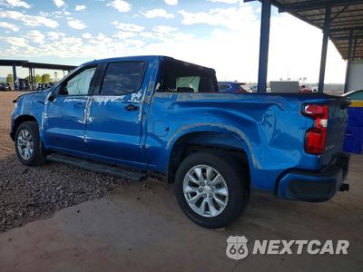 Drugie zdjęcie samochodu z przodu: 2022 CHEVROLET SILVERADO C1500 CUSTOM VIN:1GCPABEK0NZ630749 - miniatura