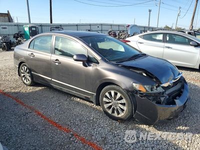 Czwarte zdjęcie samochodu z boku: 2009 HONDA CIVIC EXL VIN:19XFA16969E008448 - miniatura