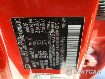 Zdjęcie 13 z 13 samochodu: 2022 HYUNDAI TUCSON SEL VIN:5NMJC3AE7NH010765 - miniatura