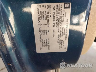 Zdjęcie 13 z 13 samochodu: 2007 CHEVROLET TAHOE K1500 VIN:1GNFK13087R310206 - miniatura
