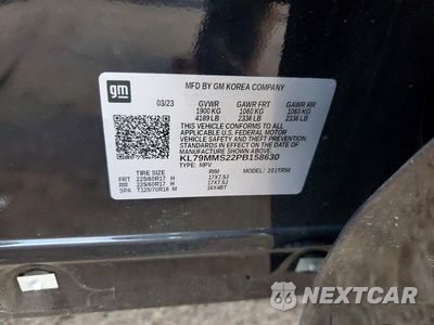 Zdjęcie 14 z 14 samochodu: 2023 CHEVROLET TRAILBLAZER LS VIN:KL79MMS22PB158630 - miniatura