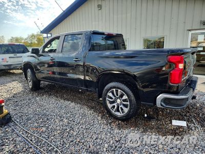 Drugie zdjęcie samochodu z przodu: 2021 CHEVROLET SILVERADO K1500 LT VIN:3GCUYDED0MG351201 - miniatura