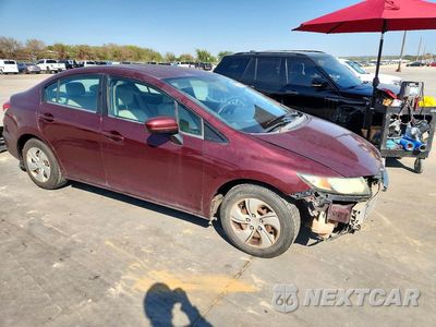 Czwarte zdjęcie samochodu z boku: 2014 HONDA CIVIC LX VIN:2HGFB2F50EH553223 - miniatura