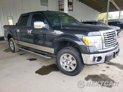 Czwarte zdjęcie samochodu z boku: 2012 FORD F150 SUPERCREW VIN:1FTFW1EF1CFA19427 - miniatura