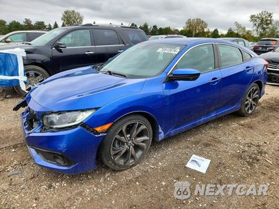2021 HONDA CIVIC SPORT 2HGFC2F84MH535572 - główne zdjęcie licytacji z USA - miniatura