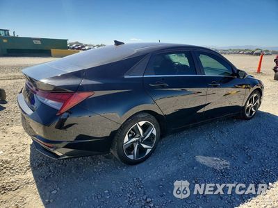 Trzecie zdjęcie samochodu z tyłu: 2021 HYUNDAI ELANTRA LIMITED VIN:KMHLP4AG3MU154269 - miniatura