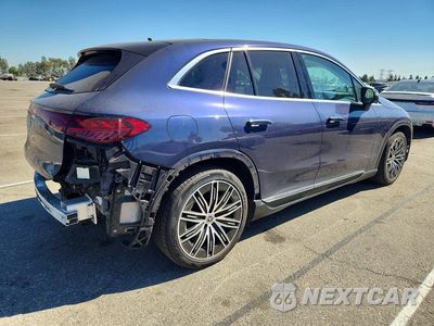 Trzecie zdjęcie samochodu z tyłu: 2024 MERCEDES-BENZ EQE SUV 500 4MATIC VIN:4JGGM2CB6RA049458 - miniatura