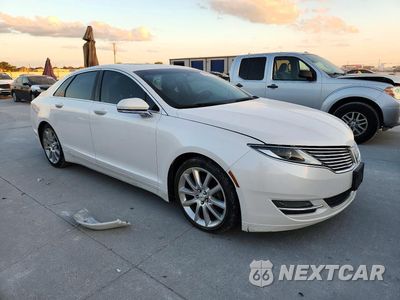 Czwarte zdjęcie samochodu z boku: 2016 LINCOLN MKZ VIN:3LN6L2G9XGR605392 - miniatura