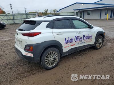 Trzecie zdjęcie samochodu z tyłu: 2019 HYUNDAI KONA SEL VIN:KM8K2CAA9KU192201 - miniatura