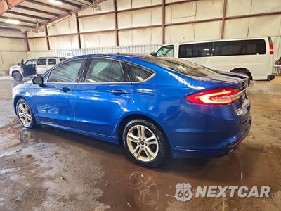 Drugie zdjęcie samochodu z przodu: 2018 FORD FUSION SE HYBRID VIN:3FA6P0LU6JR220156 - miniatura