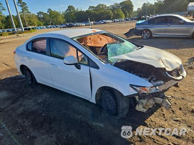 Czwarte zdjęcie samochodu z boku: 2013 HONDA CIVIC LX VIN:2HGFB2F55DH502007 - miniatura
