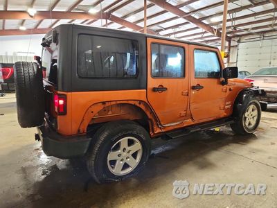 Trzecie zdjęcie samochodu z tyłu: 2011 JEEP WRANGLER UNLIMITED SPORT VIN:1J4BA3H16BL589832 - miniatura