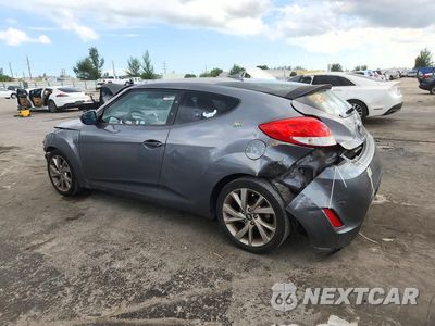Drugie zdjęcie samochodu z przodu: 2017 HYUNDAI VELOSTER BASE VIN:KMHTC6AD4HU309818 - miniatura