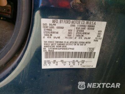 Zdjęcie 12 z 12 samochodu: 1999 FORD F350 SUPER DUTY VIN:1FTWW32F0XEE37943 - miniatura