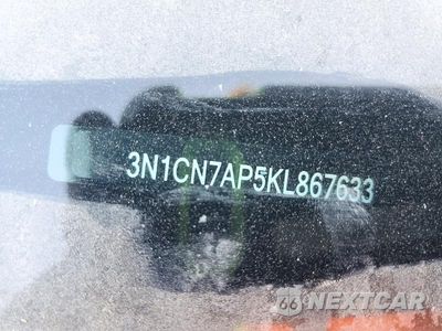 Zdjęcie 12 z 12 samochodu: 2019 NISSAN VERSA SV VIN:3N1CN7AP5KL867633 - miniatura