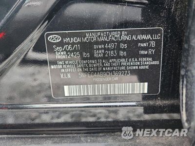 Zdjęcie 12 z 12 samochodu: 2012 HYUNDAI SONATA LIMITED 2.0T VIN:5NPEC4AB9CH369273 - miniatura