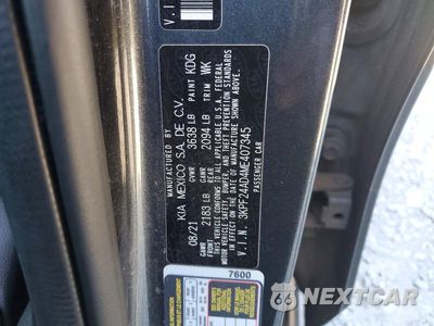 Zdjęcie 12 z 12 samochodu: 2021 KIA FORTE FE VIN:3KPF24AD4ME407345 - miniatura