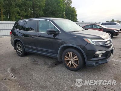Czwarte zdjęcie samochodu z boku: 2017 HONDA PILOT EXL VIN:5FNYF5H57HB038496 - miniatura
