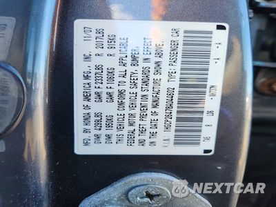 Zdjęcie 13 z 13 samochodu: 2008 HONDA ACCORD LXP VIN:1HGCP26478A044602 - miniatura