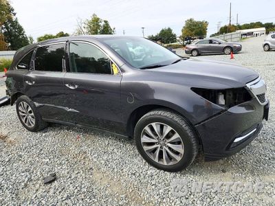 Czwarte zdjęcie samochodu z boku: 2014 ACURA MDX TECHNOLOGY VIN:5FRYD3H4XEB004029 - miniatura