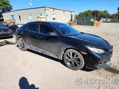 Czwarte zdjęcie samochodu z boku: 2018 HONDA CIVIC SPORT VIN:SHHFK7G4XJU226022 - miniatura