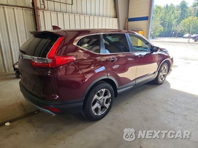 Trzecie zdjęcie samochodu z tyłu: 2018 HONDA CR-V EXL VIN:7FARW1H87JE011736 - miniatura