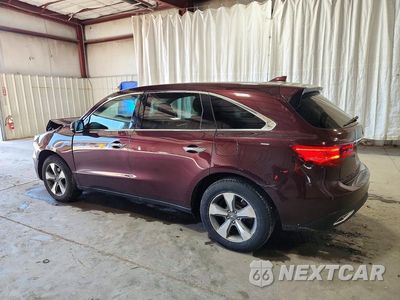 Drugie zdjęcie samochodu z przodu: 2016 ACURA MDX VIN:5FRYD4H28GB040681 - miniatura