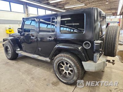 Drugie zdjęcie samochodu z przodu: 2008 JEEP WRANGLER UNLIMITED SAHARA VIN:1J4GA59178L570425 - miniatura