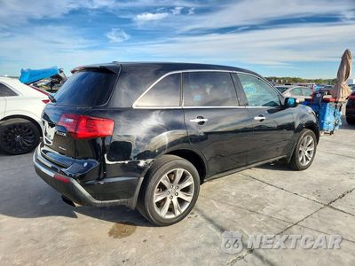 Trzecie zdjęcie samochodu z tyłu: 2011 ACURA MDX ADVANCE VIN:2HNYD2H55BH526040 - miniatura