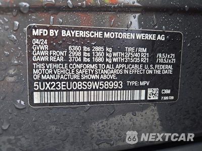 Zdjęcie 14 z 14 samochodu: 2025 BMW X5 XDRIVE40I VIN:5UX23EU08S9W58993 - miniatura