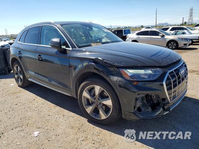 Czwarte zdjęcie samochodu z boku: 2022 AUDI Q5 PREMIUM PLUS 40 VIN:WA1BBAFY2N2086035 - miniatura