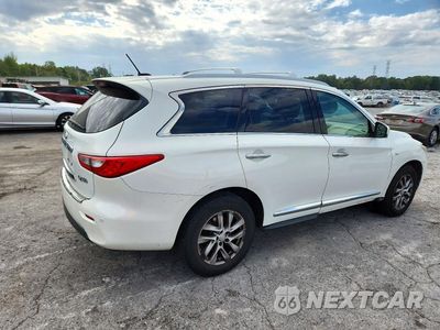 Trzecie zdjęcie samochodu z tyłu: 2014 INFINITI QX60 BASE VIN:5N1AL0MNXEC533587 - miniatura