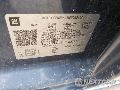 Zdjęcie 12 z 12 samochodu: 2020 CHEVROLET SILVERADO K1500 RST VIN:1GCUYEEL5LZ232782 - miniatura