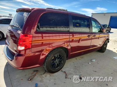 Trzecie zdjęcie samochodu z tyłu: 2019 DODGE GRAND CARAVAN GT VIN:2C4RDGEG0KR785848 - miniatura