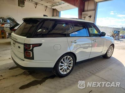 Trzecie zdjęcie samochodu z tyłu: 2020 LAND ROVER RANGE ROVER HSE VIN:SALGS2RUXLA572436 - miniatura